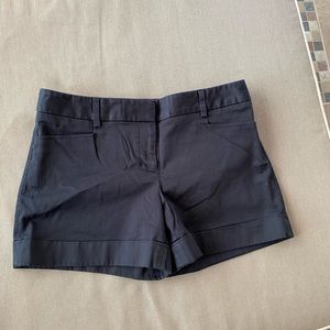 Express black “editor” cotton shorts